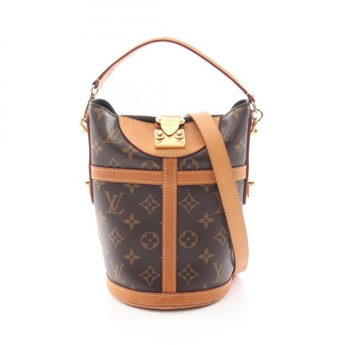 LOUIS VUITTON（LV） Borsa a mano LOUIS VUITTON Duffel tracolla M43587 monogramma tela marrone usata donna LV