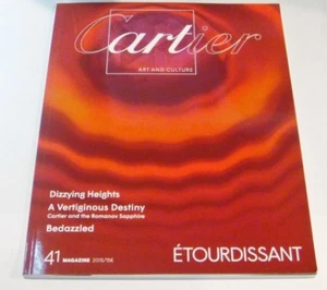 CARTIER Art and Culture 2015 ETOURDISSANT Magazine Watch Book 41 English - Picture 1 of 3