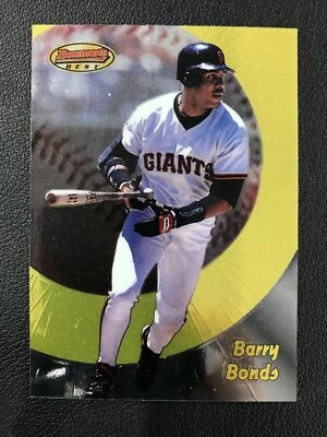 1998 Bowman's Best Baseball #3 Barry Bonds San Francisco Giants - Image 1 of 2