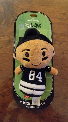 NFL Oakland Raider Hallmark Itty Bittys Antonio Brown Plush Cover