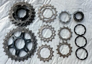 Shimano Dura-Ace CS-R9000 11 Speed Cassette Ti/Cromo 11-28 - Picture 1 of 9