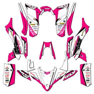 2017-2021 YFZ 50 13 FLY Pink Senge Graphics Kit Compatible with Yamaha - Picture 1 of 7