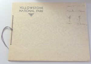 1930 Lithographs by  F. J. Haynes   YELLOWSTONE NATIONAL PARK