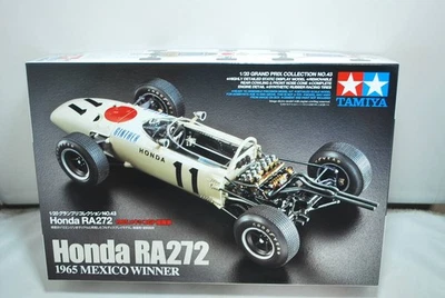 K25090385 TAMIYA 1/20 F1 HONDA RA272 1965 vincitore GP messicano Bucknum/Ginther - Immagine 1 di 3