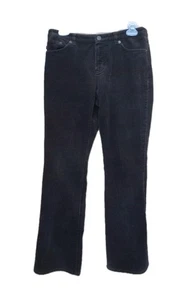 Ralph Ralph Lauren Sz 4 Chocolate Brown Bootcut Corduroy Pants Pockets Western - Picture 1 of 15