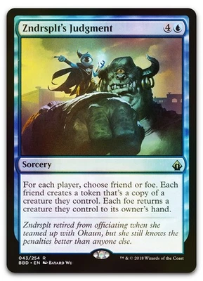 Zndrsplt's Judgment #43 (Foil) (NM) Battlebond BBD Magic MTG - Image 1 of 2