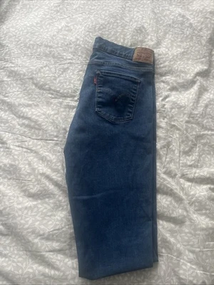 Levi's 311 Women's Shaping Skinny Fit Dark Blue Stretch Denim Jeans W34 L32 - Image 1 of 4