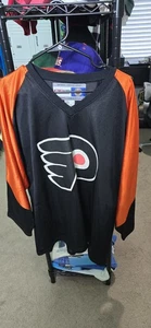 Vtg CCM Philadelphia Flyers Jersey Plain Size Large. Canada  - Picture 1 of 7