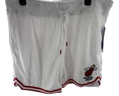 Pantalones Cortos Highlander Ultra Game Miami Heat Blanco Heritage Fit Para Hombres XL NUEVOS Foto 1 de 4