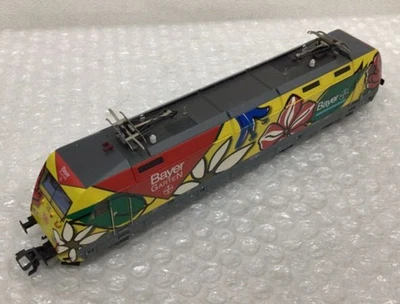 HO Märklin Digital 37392 BR 101 DB AG Electric Locomotive "BAYER GARTEN" - Image 1 of 4