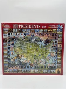 White Mountain United States Presidents Puzzle - 1000 pieces 2011 New In Box - Picture 1 of 5
