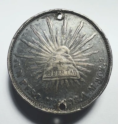 1898 Mexico Un Peso -0733 - Image 1 of 2