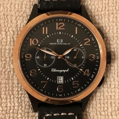 Reloj Cronógrafo Hombre Oceanaut - Tono Dorado / 4AN571V18 Foto 1 de 4