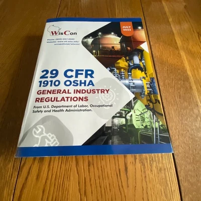 29 CFR 1910 OSHA - General Industry Regulations - 778 Pages - Federal Regulation - Image 1 of 4