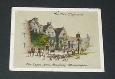 1936 OLD INNS #26 THE LYGON ARMS BROADWAY WORCESTERSHIRE CARD WILL CIGARETTES