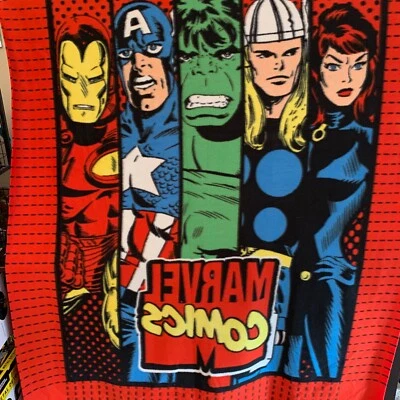 Plush Blanket Super Hero’s Kids Hero Soft Material For Blanket 60 x 45  - Image 1 of 4