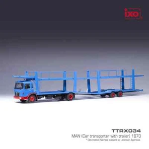 Camion MAN transporteur porte voitures de 1970 au 1/43 de IXO TTRX034 - Imagen 1 de 2