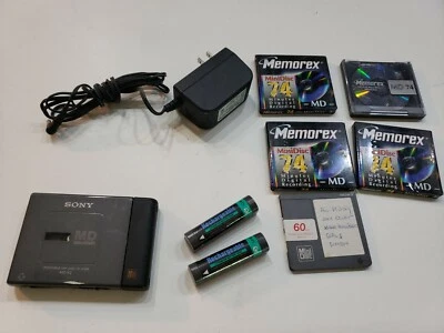 Reproductor de mini discos Sony MD WALKMAN MZ-E2 funcionando perfecto Foto 1 de 4