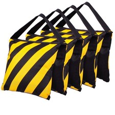 Yellow Balance Weight Double Sandbag for Tripod Boom Flash Light Stand