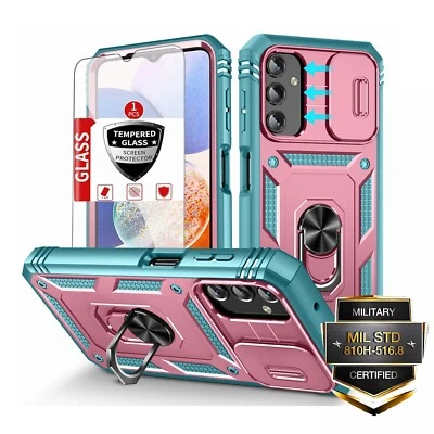 Capa + protetor de tela para Samsung Galaxy A15 A14 A35 A25 A55 A54 A16 A32 - Imagem 1 de 4