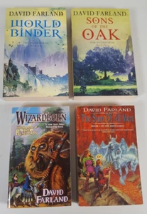 The Runelords David Farland World Binder Wizardborn 4 Book Bundle Paperback - Picture 1 of 6