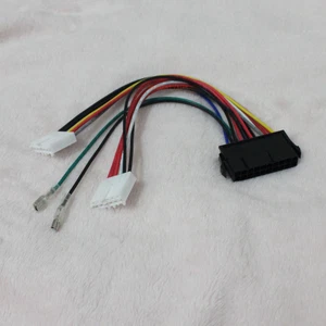 20P ATX to 2-Port 6Pin AT PSU Converter Power Cable for 286 386 486 586 Computer - Picture 1 of 4