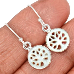 Natural Biwa Pearl 925 Sterling Silver Earrings Jewelry CE22261 PUT2 - Picture 1 of 1