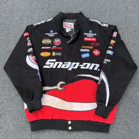 Chase Authentics Kevin Harvick Snap On Racing Jacket NASCAR Men's Size Large Cover