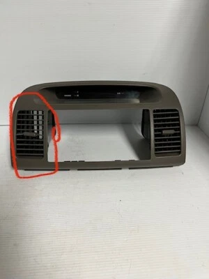 02-06 Toyota Camry Radio Stereo Bezel Vents Dash Trim w/ Display Foto 1 de 4