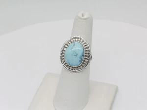 Handarbeit Ring Sterlingsilber und Golden Hills Türkis Navajo Größe 6,5 - Bild 1 von 7