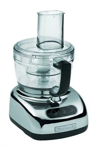 KitchenAid KFP740CR 9-Cup Food Processor with 4-Cup Mini Bowl Chrome - Picture 1 of 4