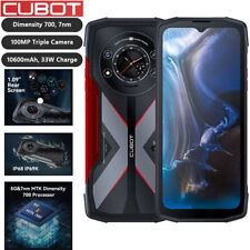 Cubot 5G Dual Screen Android 13 Rugged Phone Builder Mobile Waterproof 24+256GB