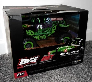 Losi 1/18 Scale Mini LMT 4X4 RTR GRAVE DIGGER Monster Truck NEW - Picture 1 of 6