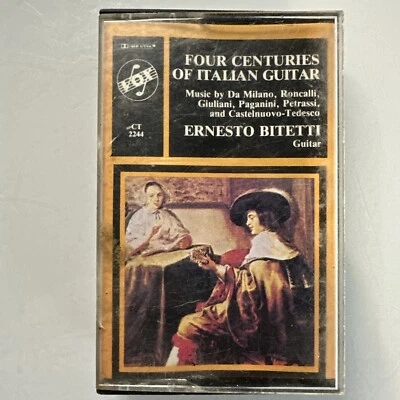 Four Centuries of Italian Guitar Ernesto Bitetti (Cassette) - Image 1 of 2