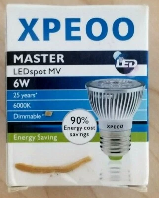 XPE00 Master LED Spot LE27 Regulable 6000k Foto 1 de 2