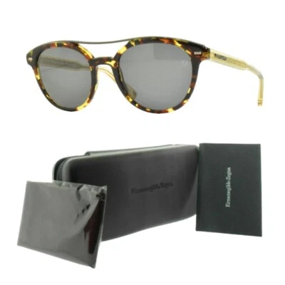 Gafas de sol Ermenegildo Zegna EZ0006/S 52A montura completa piloto carey para hombre Foto 1 de 4