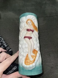 New Trader Dick's Tiki Mug Surfer Girl 7in - Picture 1 of 4