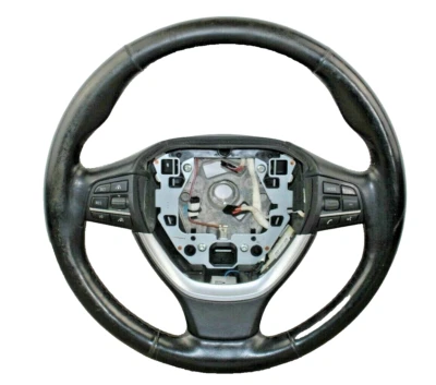 09-15 BMW F01 F02 750I 750LI 740I SPORT DRIVER STEERING WHEEL - Image 1 of 4