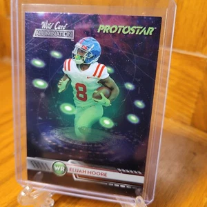 Wild Card Alumination PROTOSTAR 2021 verde #PS-23 Elijah Moore (RC) - Imagen 1 de 2
