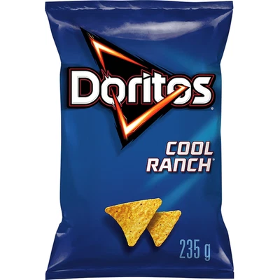 Cool Ranch Flavoured Tortilla Chips 235g - FREE SHIPPING - Image 1 of 3