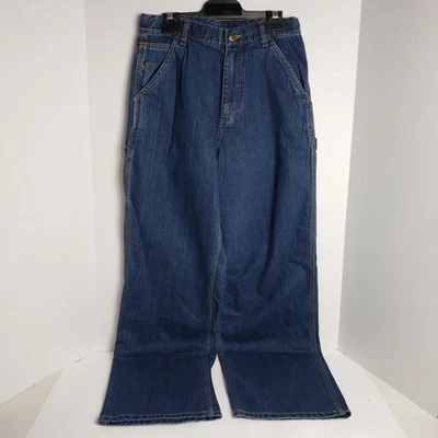 Pantalones de mezclilla Carhartt para niños ajuste original talla 16 NUEVO Foto 1 de 4
