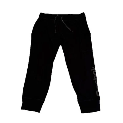 Reebok Sweatpants Women’s Fleece Jogger Athletic Black XL Elite Cozy Oversized - Image 1 of 4