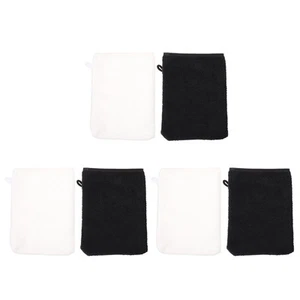 6 Pcs Face Cleansing Tools Travel Bath Gloves for Shower Exfoliating Washing - Picture 1 of 12