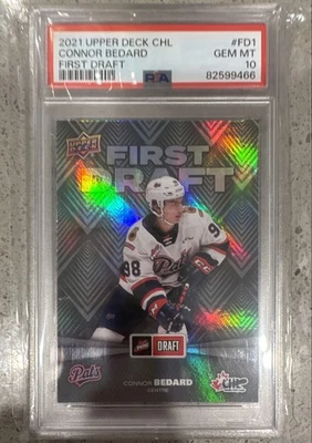 2021-22 Upper Deck CHL - First Draft Connor Bedard #FD-1 (RC) - Image 1 of 2