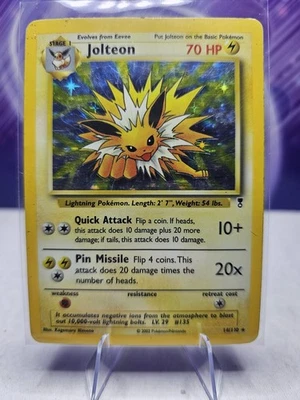 Jolteon 14/110 Legendary Collection Holo Rare 14/110 2002 Pokemon TCG - Image 1 of 2