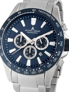 Jacques Lemans 1-2140F Liverpool Chronograph Mens Watch - Picture 1 of 3