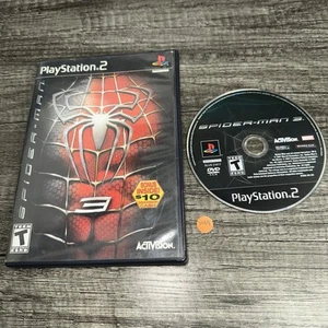 Spider-Man 3 (Sony PlayStation 2, 2007) PS2 | NO MANUALE | TESTATO Funzionante 70A9 - Foto 1 di 2