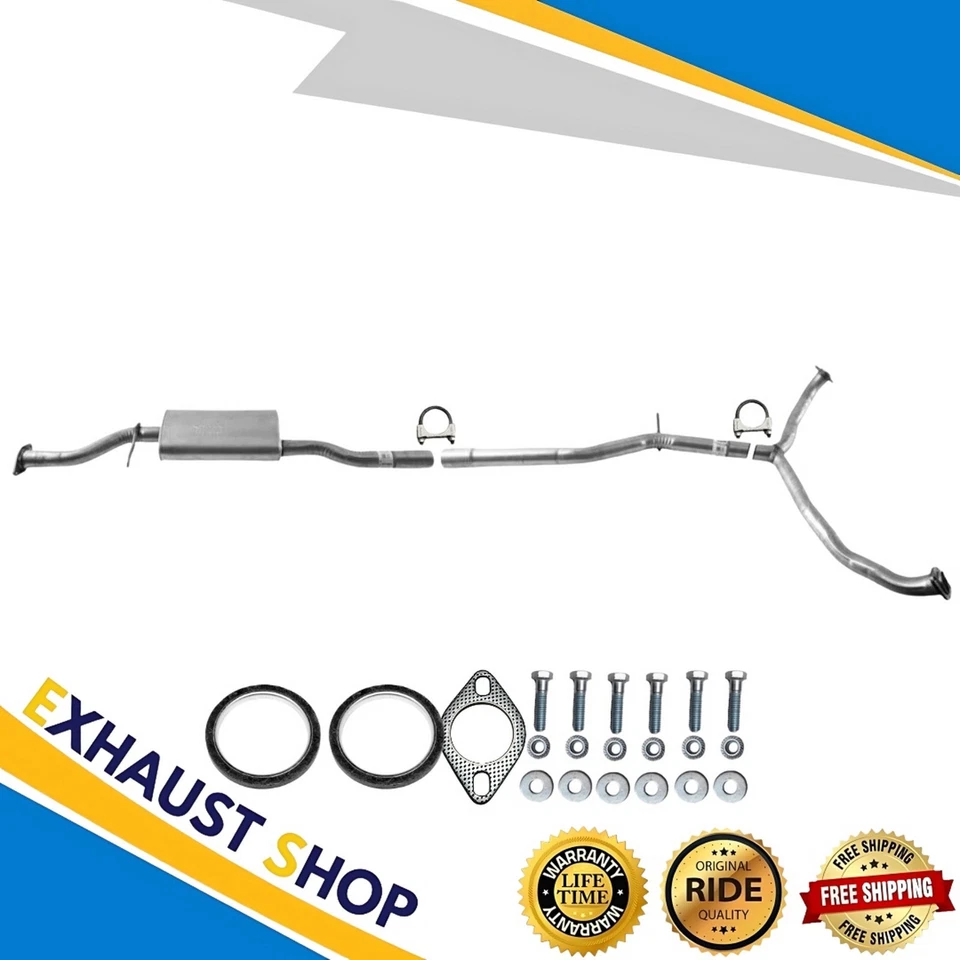 Front Muffler + Rear Y-Pipe For 2007 Mazda CX-9 3.5L & 2008-2015 Mazda CX-9 3.7L Foto 1 de 4