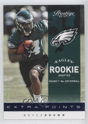 2012 Playoff Prestige Rookie Extra Points Blue /999 Bryce Brown #258 Rookie RC - Image 1 of 2