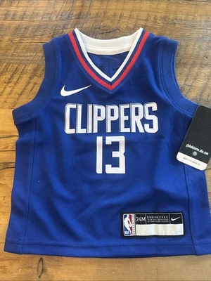 Los Angeles Clippers Paul George #13 NBA Toddler Jersey Blue White Size 24M NWT - Image 1 of 4